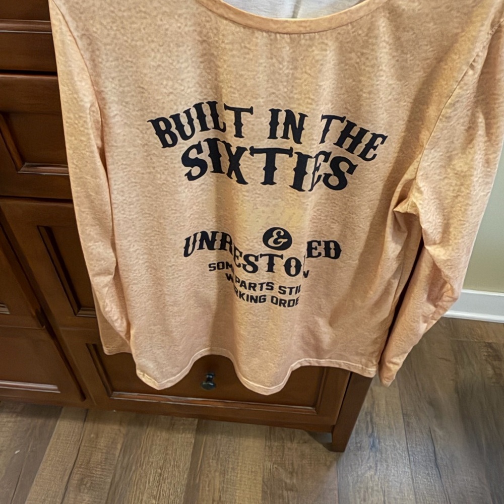 Machine Brand Tan Shirt with Tag
